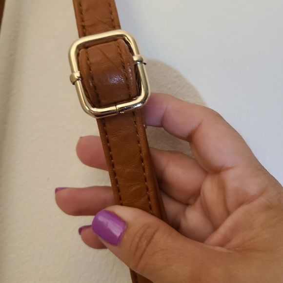 V Couture by Kooba brown studded crossbody with adjustable strap - Picture 8 of 16